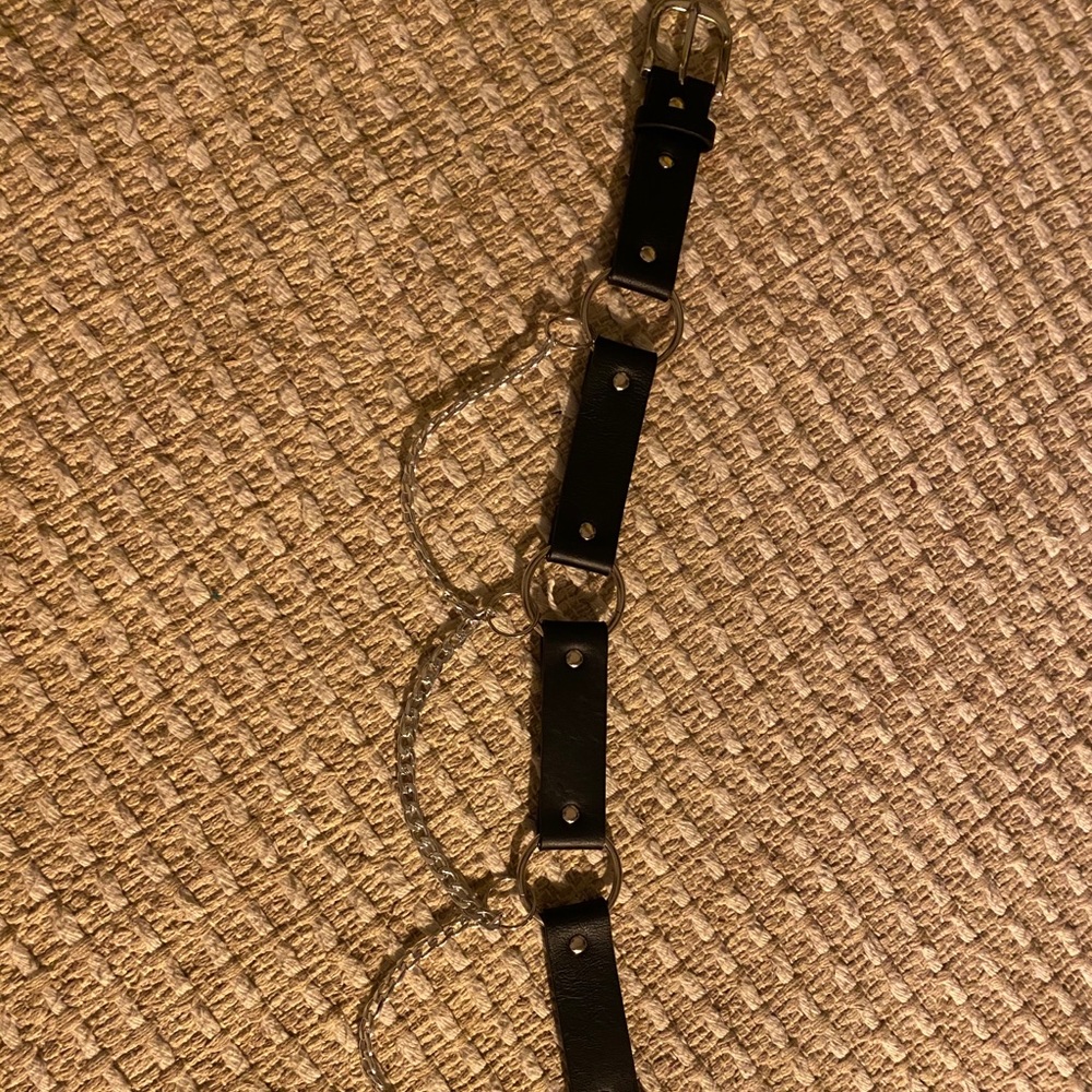 Black Chain Belt